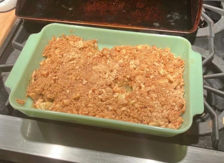 Apple Crisp Graham Cracker Crumble