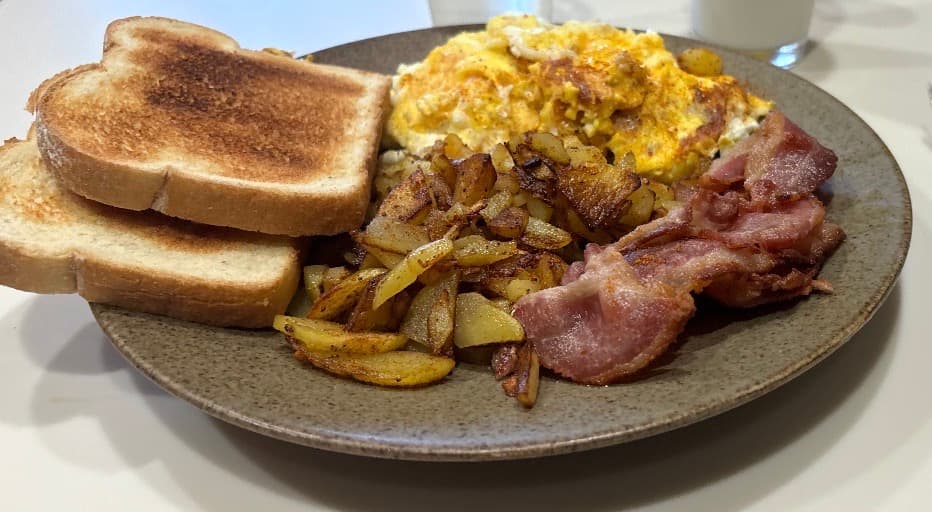Full Breakfast Plate Home Fries
