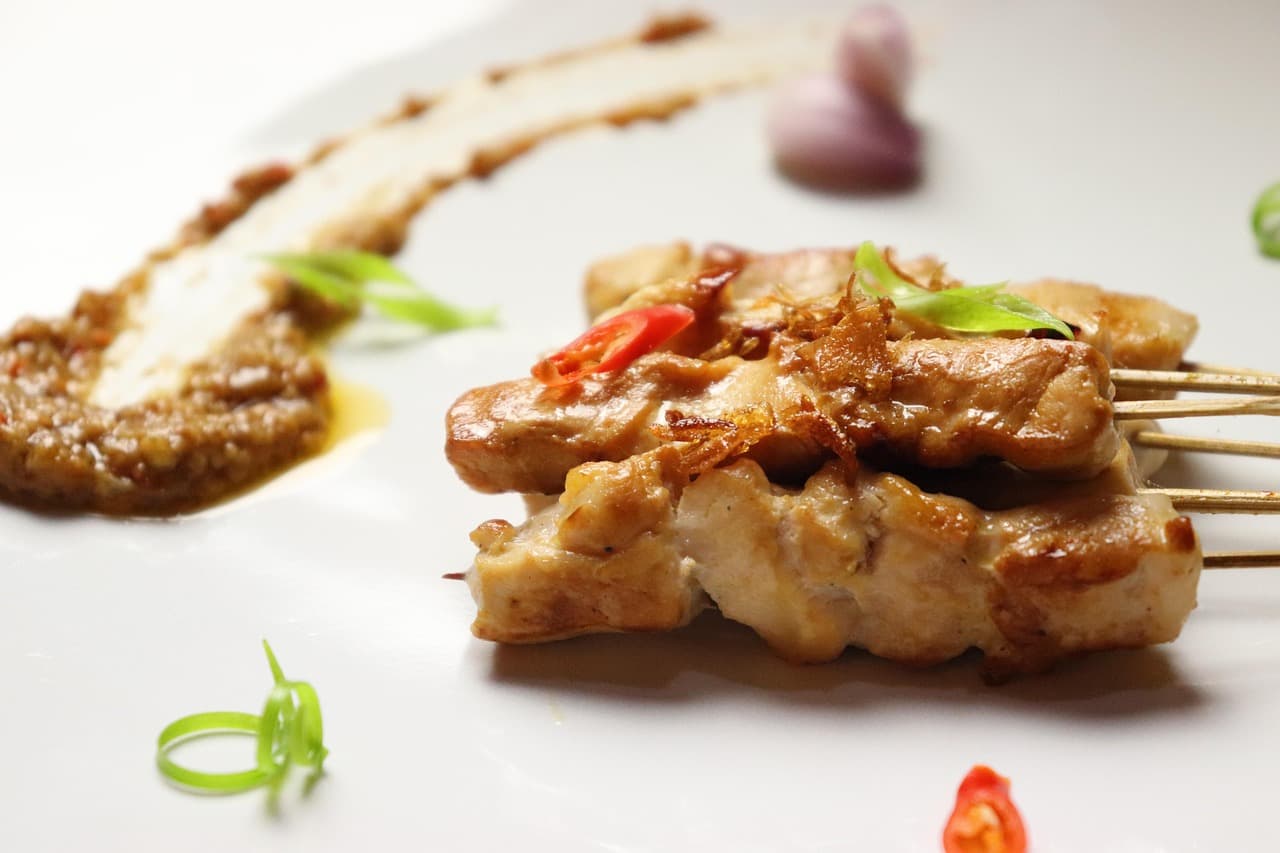 15-Min Sate Madura with Peanut Sauce