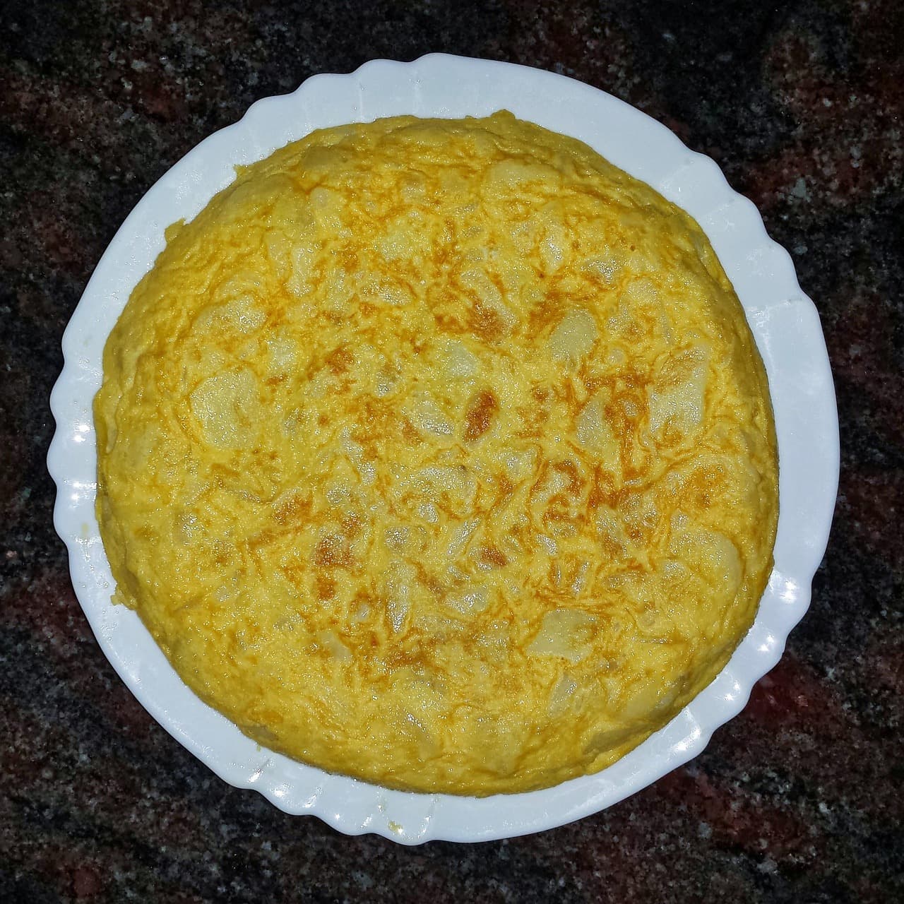 Crispy Spanish Potato Omelette