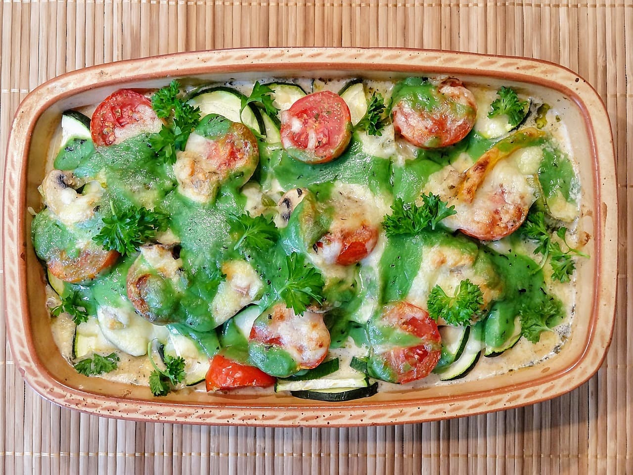 20-Min Crispy Zucchini Gratin