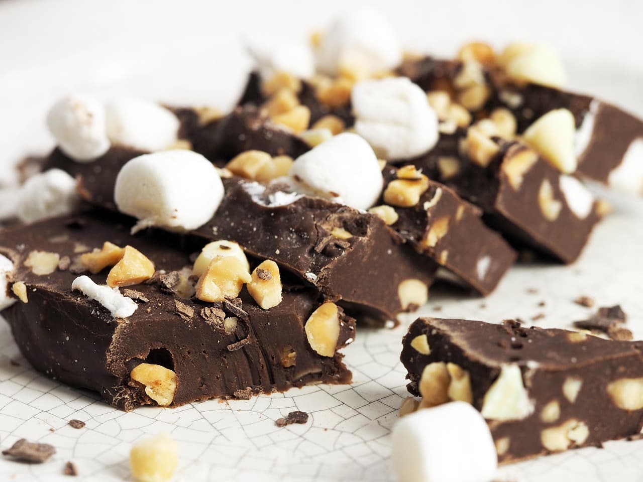 5-Minute Rocky Road Fudge