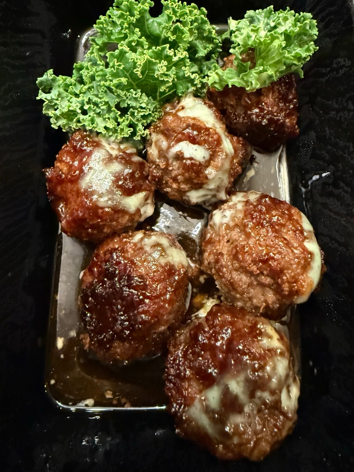 Kobe Style Glazed Meatballs