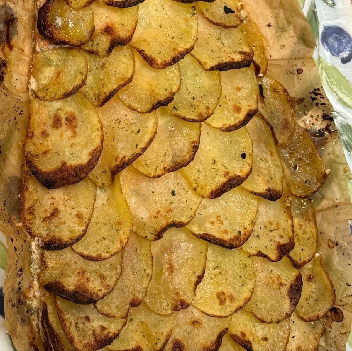 Crispy Potato-Crusted Salmon