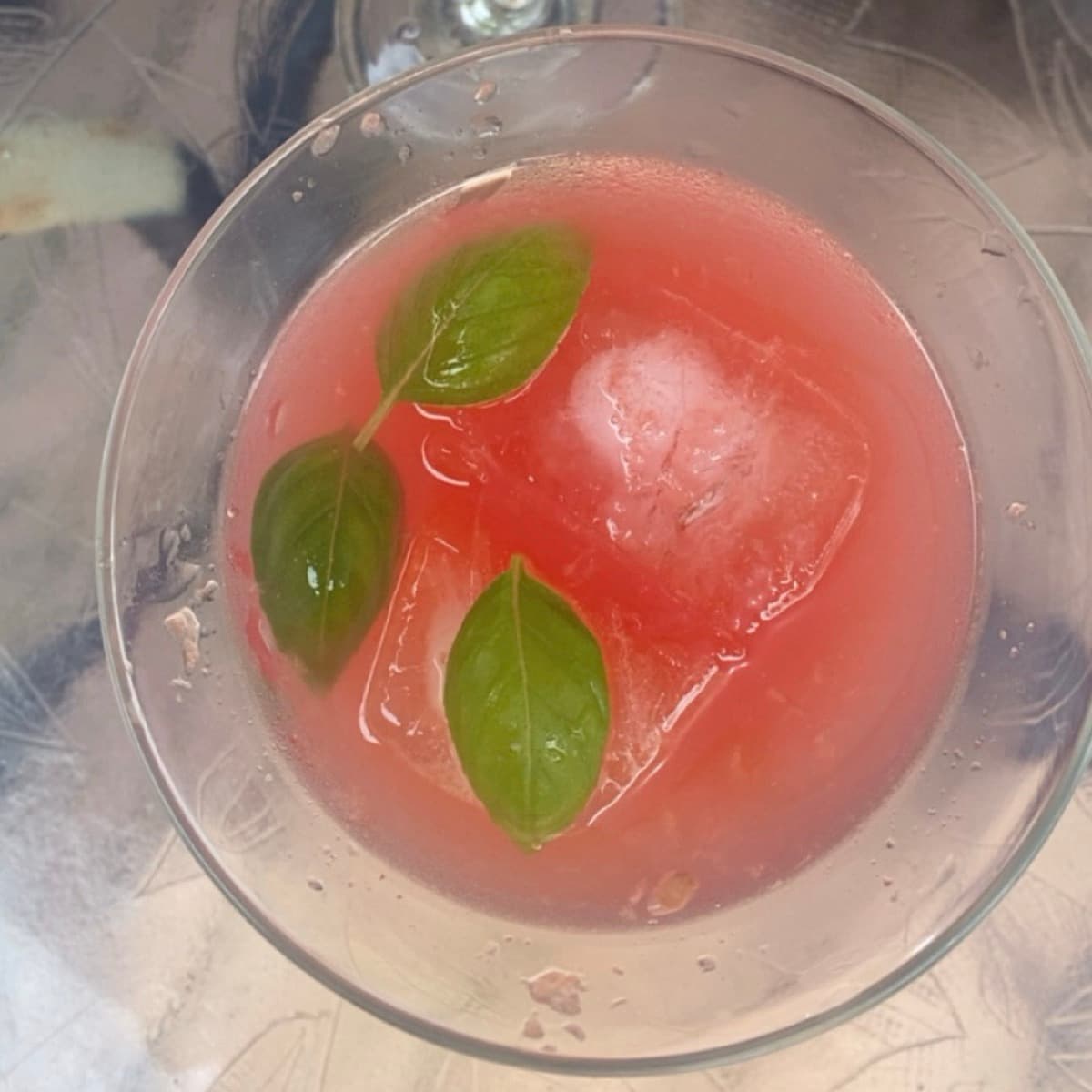Watermelon Basil Refresher