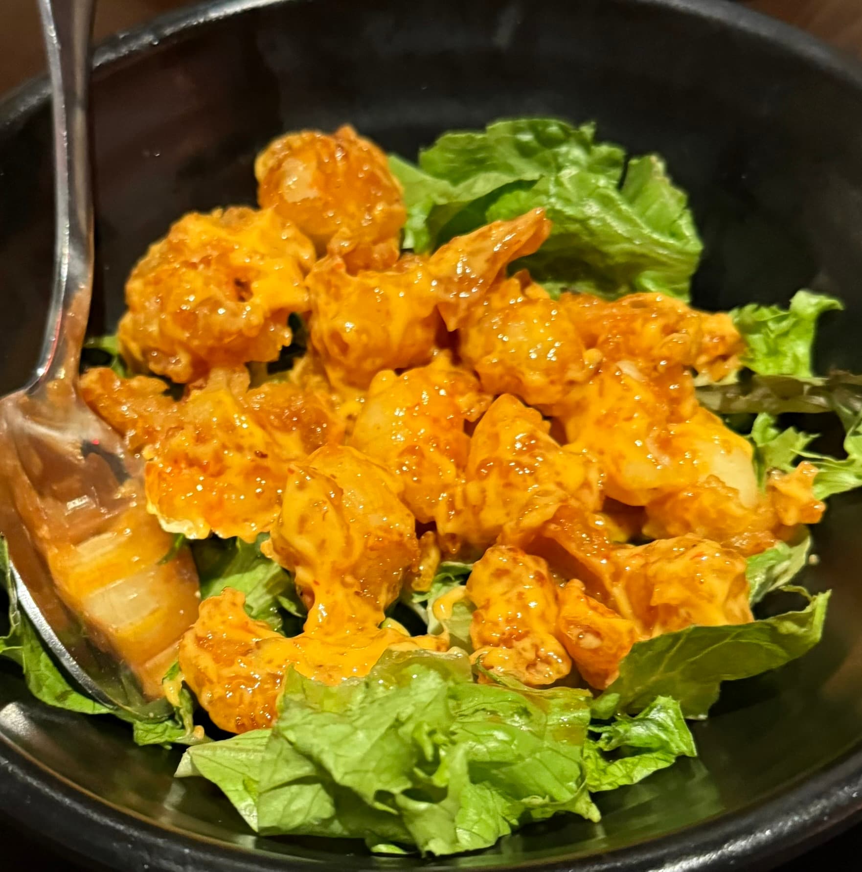 Spicy Popcorn Shrimp