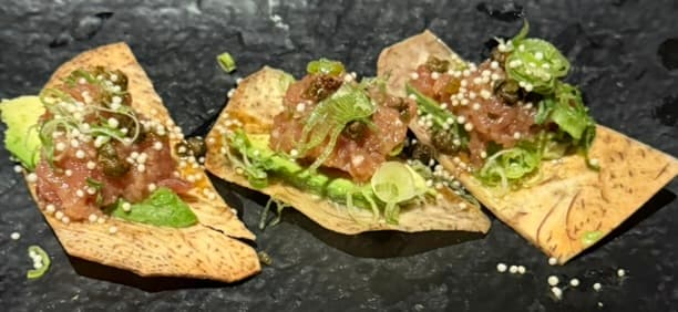 Tuna Tostada