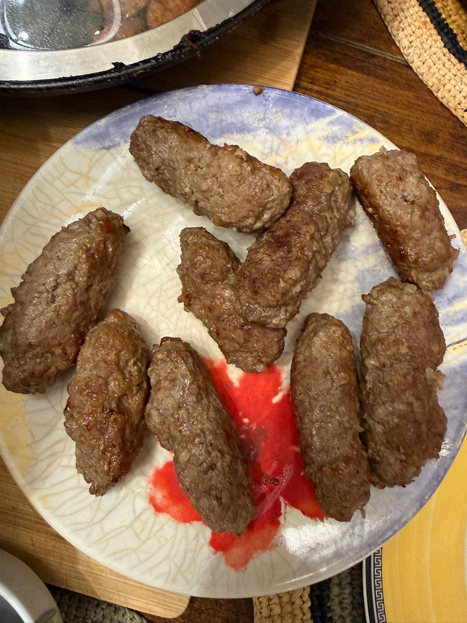Balkan Grilled Beef and Lamb Sausages