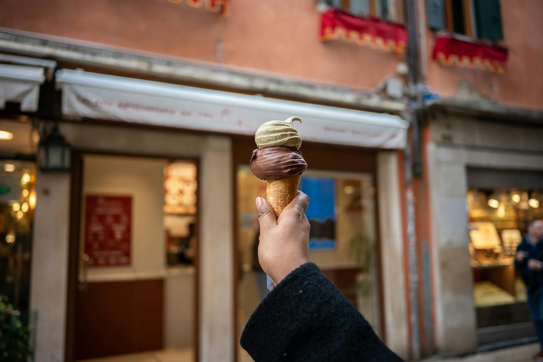 5-Minute No-Churn Gelato (Pistachio & Chocolate)