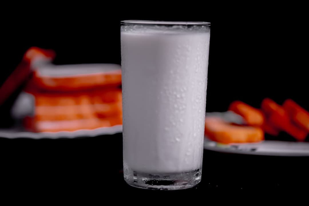 Salted Lassi with Roasted Carrots
