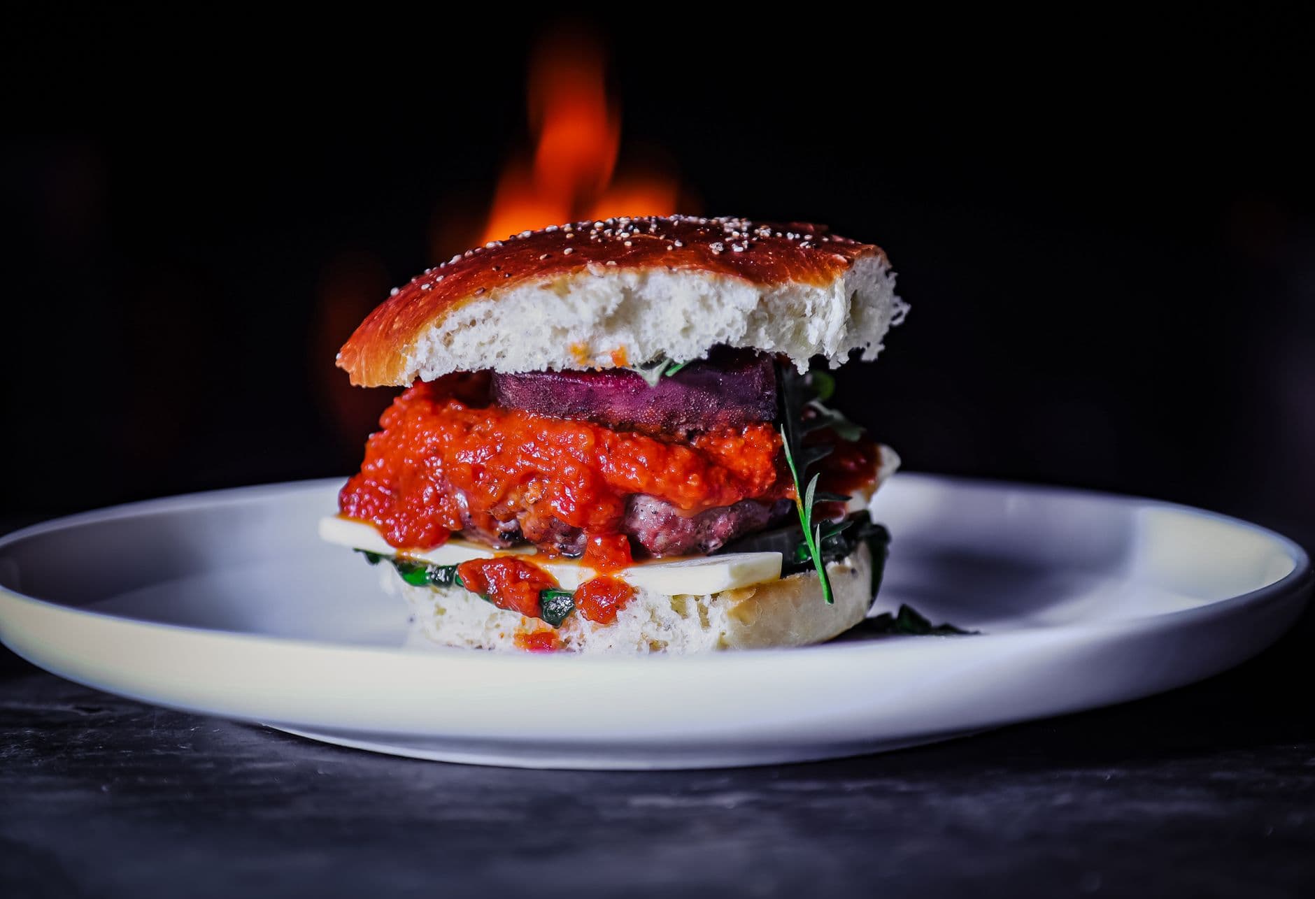 Smoked Meatball Subs with Melty Cheese